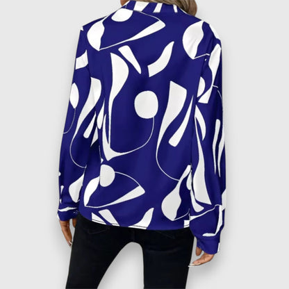 Dames Shirt Lange Mouwen Comfortabele Pasvorm
