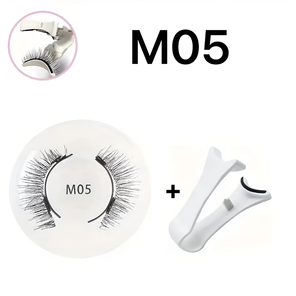Magnetische Kunstwimpers Set met Pincet - Herbruikbaar - Lijmvrij Aanbrengen - Natuurlijke Look - Valse Wimpers