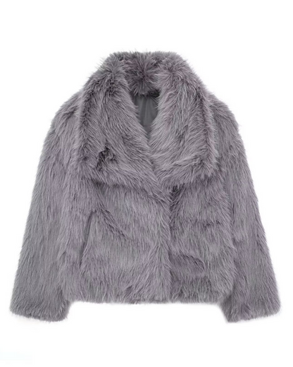 Bontjas Warm Damescoat Luxe Kwaliteit