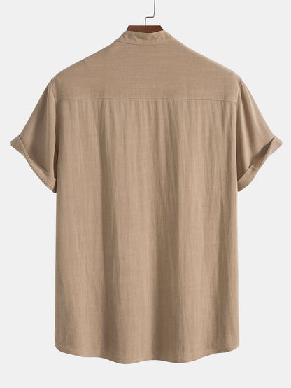 Heren Zomerset Korte Mouw Hemd en BroekComfort Set