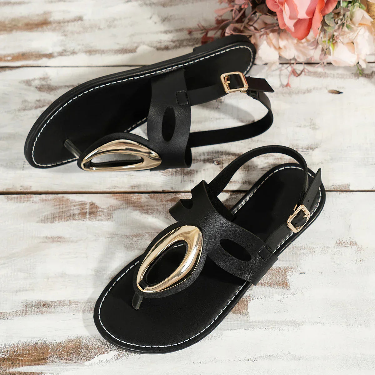 Dames Sandalen Comfortabele Platte Zomerschoenen