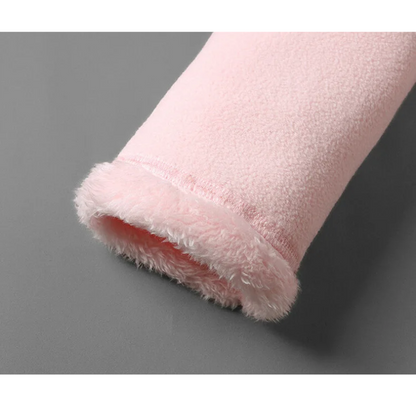 Fleece Vest Warm met Lange Mouwen en Ritszakken