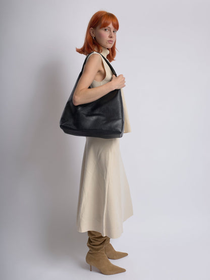 Vegan Schoudertas Elegant Duurzaam Leren Look