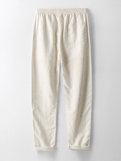 Heren Zomerbroek Lichte Katoen Comfortabele Zomerbroek