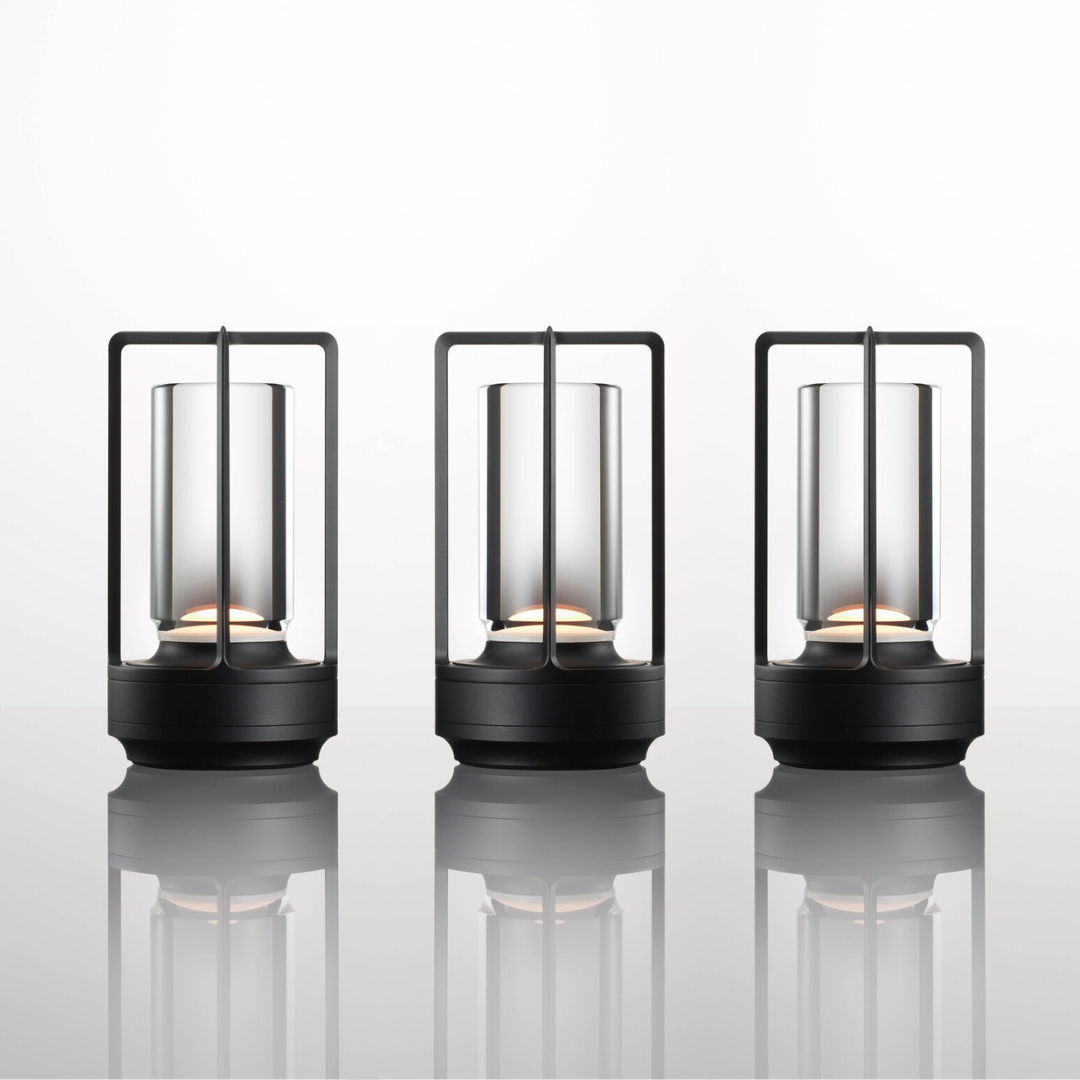 Oplaadbare Tafellamp met Touch-bediening en USB-poort - Scandinavische Stijl