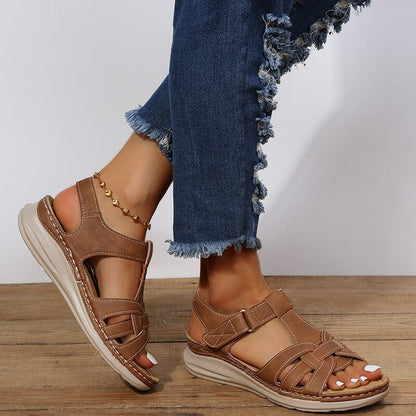 Wandelsandalen Orthopedisch Plateau Zool Comfortabel - StudioMarella