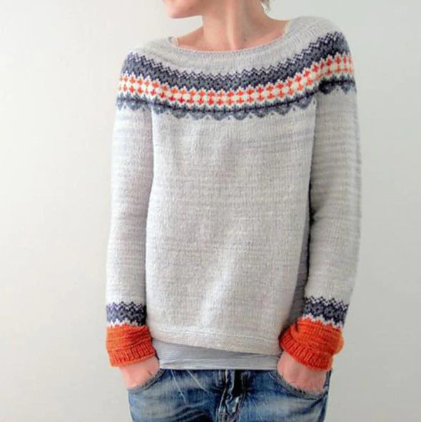 Dames Trui Gebralloon Stijl Retro Mode