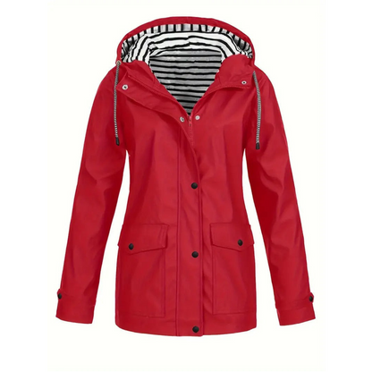 Regenjas voor Dames Trendy waterdicht