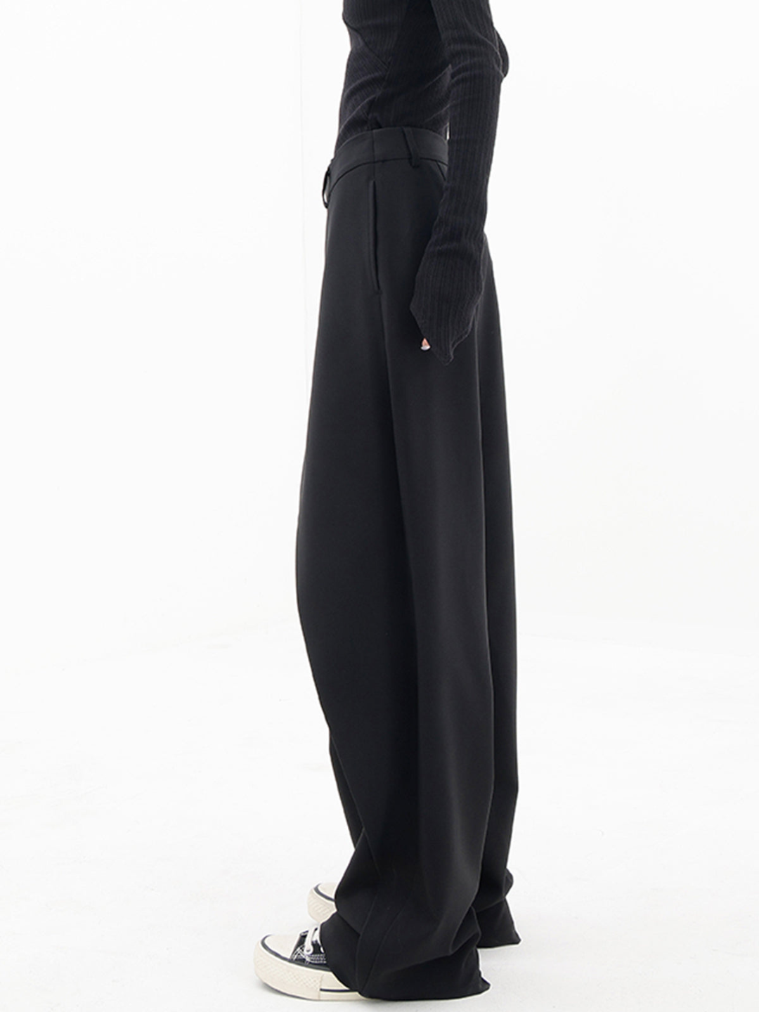 Elegante Wijdvallende Broek voor Vrouw