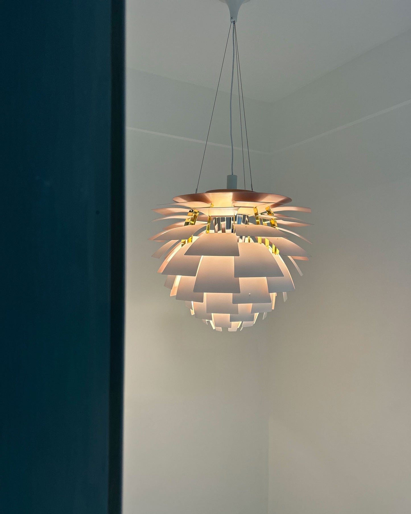 Hanglamp Dennenappel Metaal Klassiek Warm Wit Verstelbaar Snoer Woonkamer