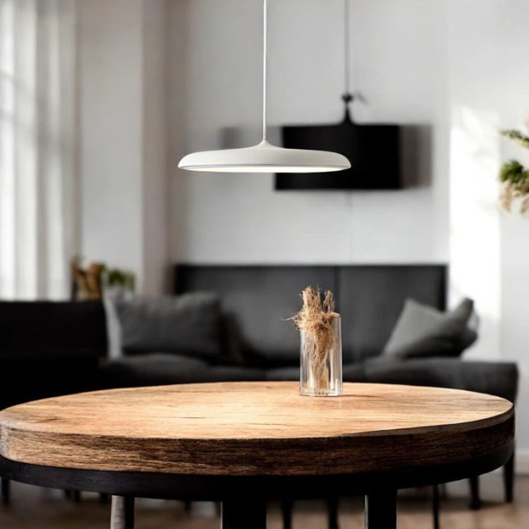 LED Hanglamp Metaal Acryl 40 cm Blauw Eettafel Woonkamer Hal Scandinavisch Design Minimalistisch