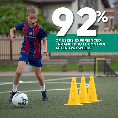 Voetbal Trainingsmat met Videotraining en Antislip Sokken voor Kinderen