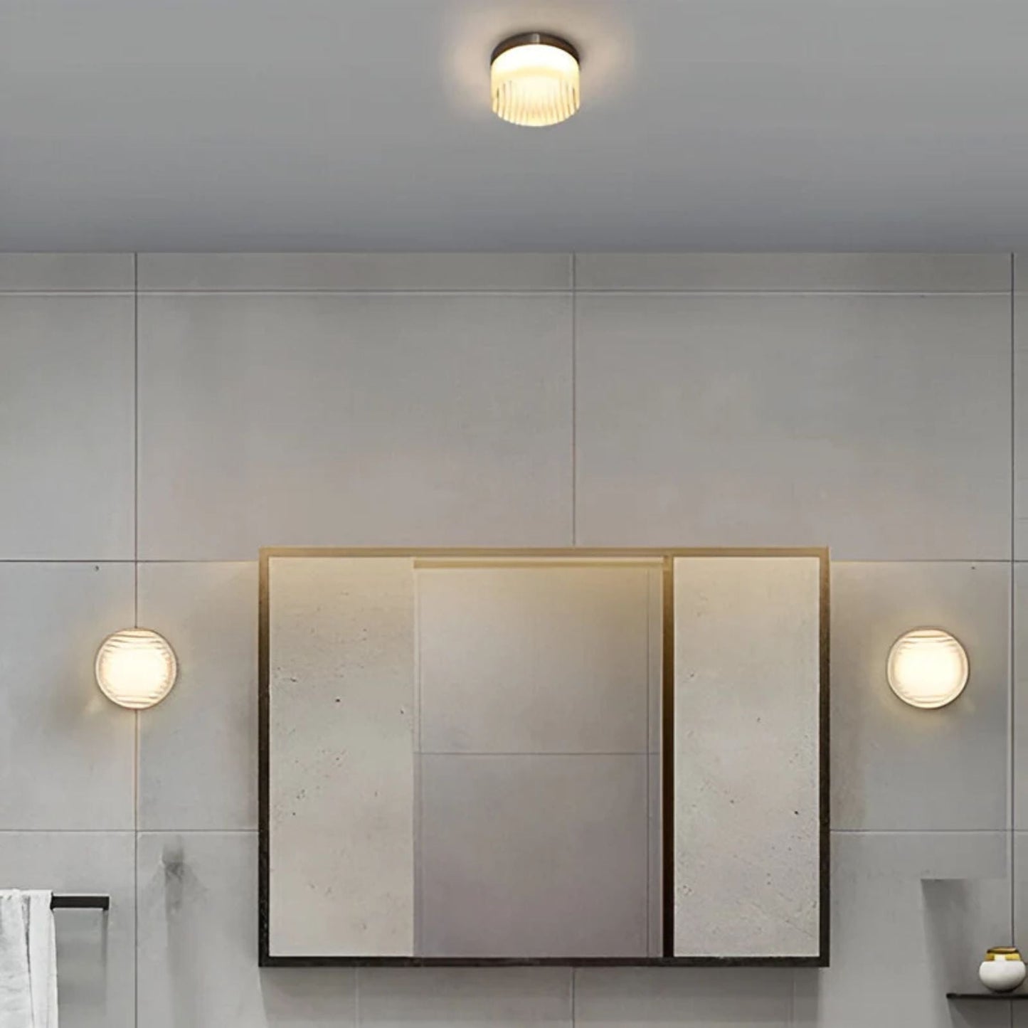 Ambrelo Wandlamp LED 13,5×8 cm Amber Slaapkamer Wandverlichting Modern Minimalistisch Scandinavisch Warm Licht Hal Woonkamer
