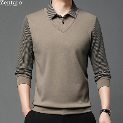 Heren Sweater Warm en Stijlvol van Merino Wol
