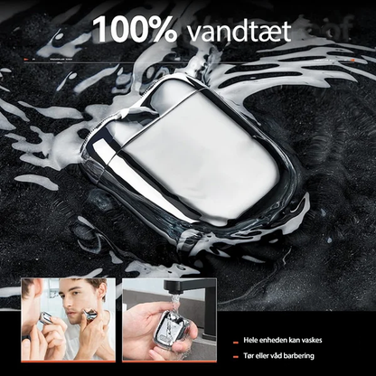 Compacte Oplaadbare Scheerapparaat met USB Poort – Waterdicht Reisscheerapparaat voor Gezicht en Lichaam