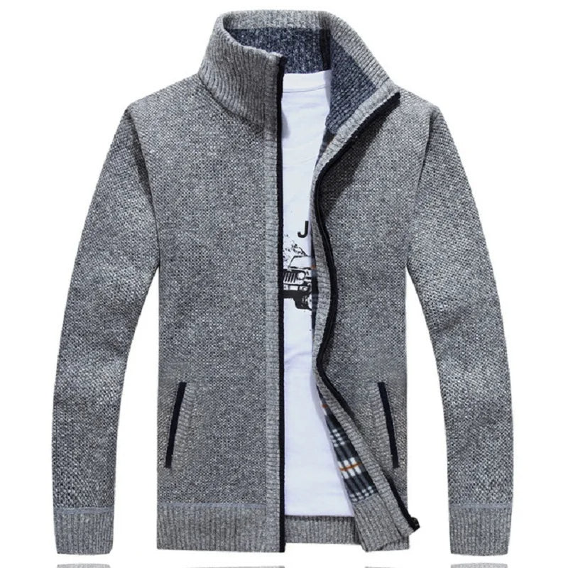 Dik Wintervest Met Rits en Kap Voor Heren en Dames