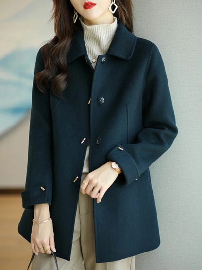 Dames Trenchcoat Klassiek Petit Model Herfst Winter