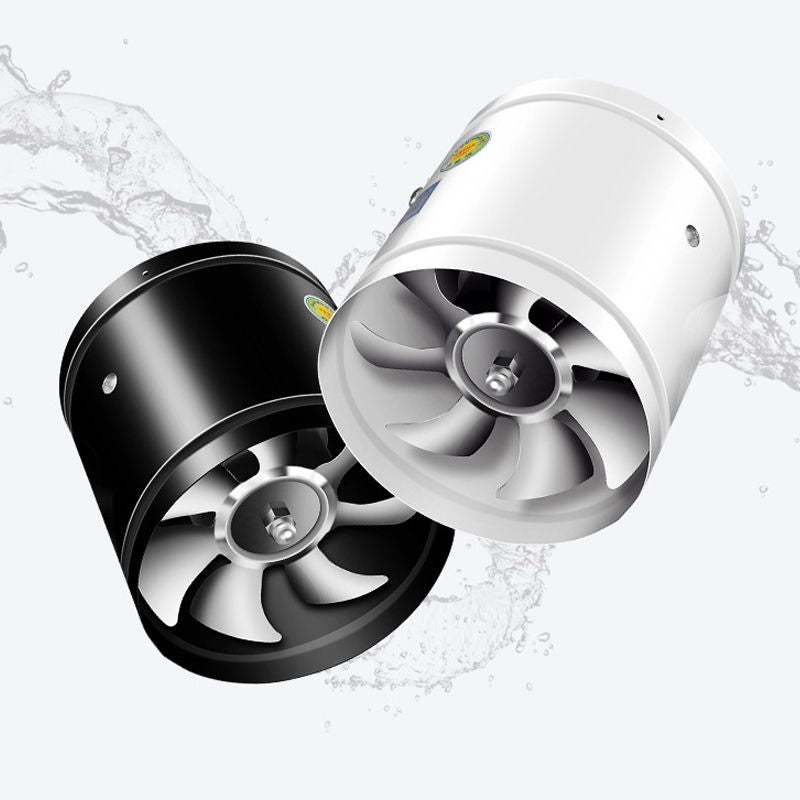 Afzuigventilator Keuken – Stille Wandventilator Rook & Geur Afvoer 4 inch 6 inch – Badkamer Toilet Ventilatie Systeem Afzuigkap Metalen Behuizing