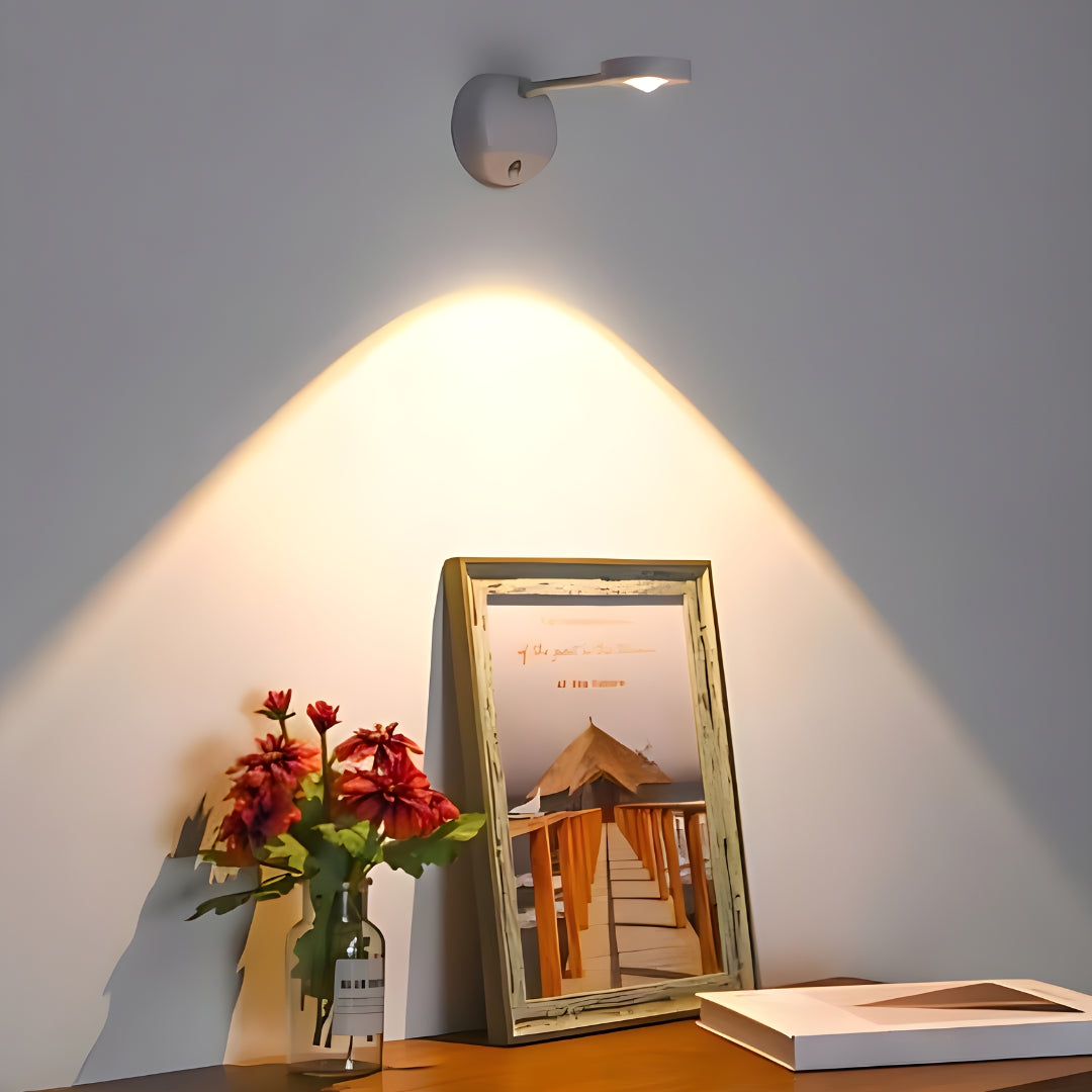 Draadloze LED Spotverlichting met Bewegingssensor 360° Verstelbaar Warm/Neutraal/Koel Wit Oplaadbaar USB-C