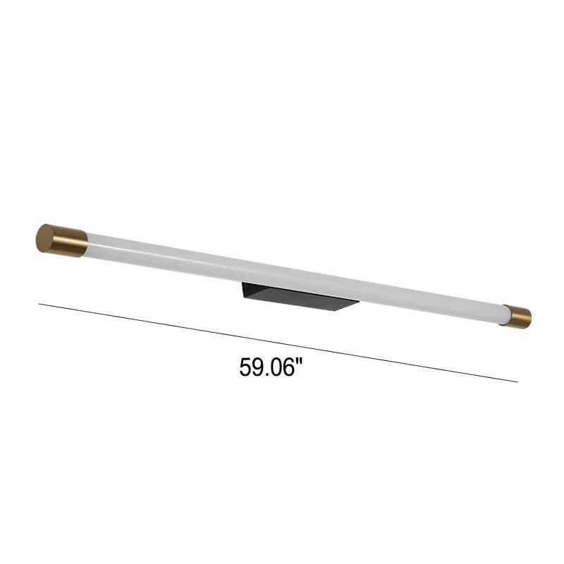 Wandlamp LED Buisvorm Aluminium Zwart Goud 40cm 60cm 90cm 120cm 150cm Woonkamer Slaapkamer Spiegellamp Lijnlamp Badkamer
