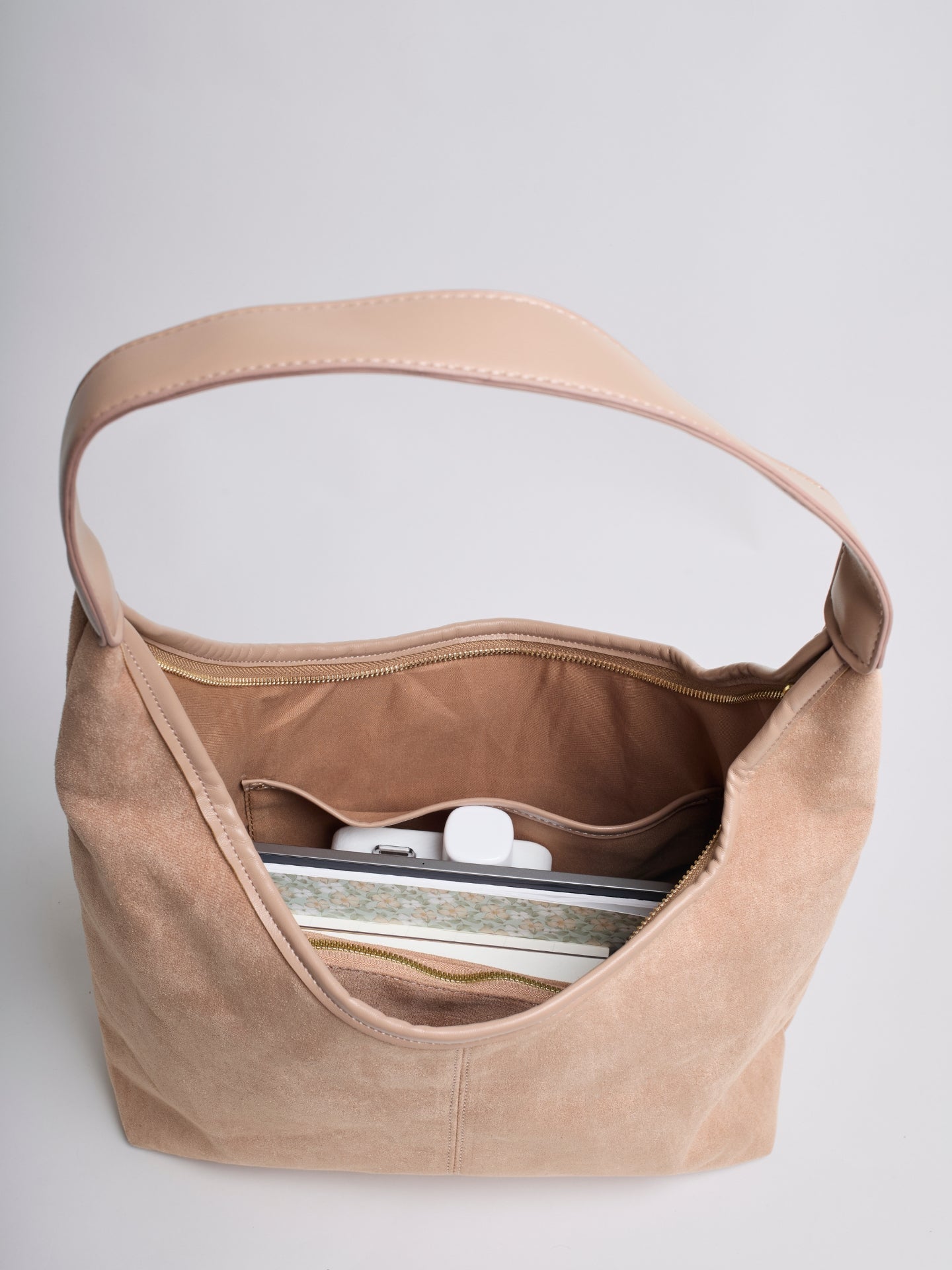 Vegan Leren Tote Tas Halfrond Stijlvol en Duurzaam