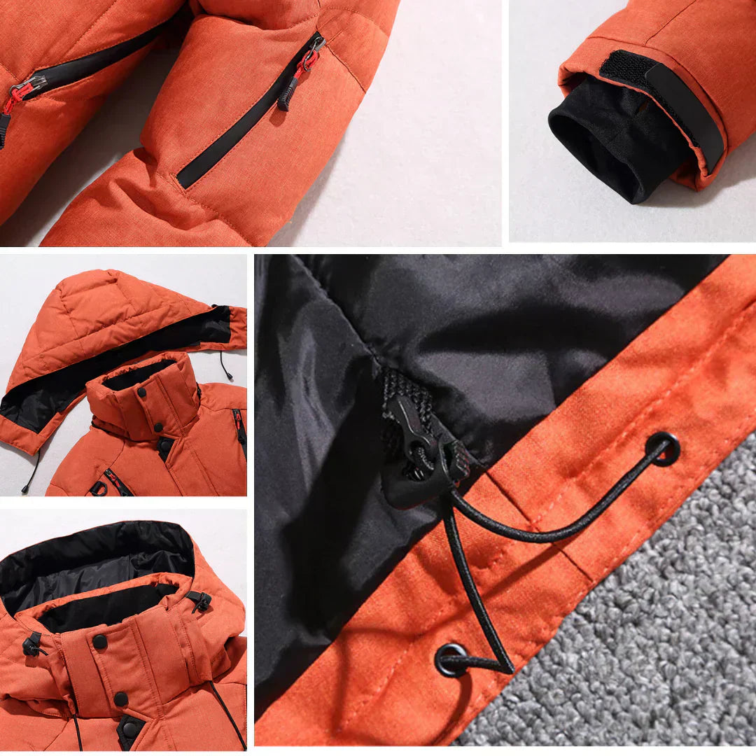 Dames Winterjas Warm en Waterdicht met Afneembare Capuchon