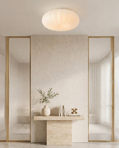 Plafondlamp Iris Scandinavisch Dimbaar Metaal & Acryl met Afstandsbediening voor Moderne Woonruimtes Slaapkamer Eetkamer Sfeerverlichting