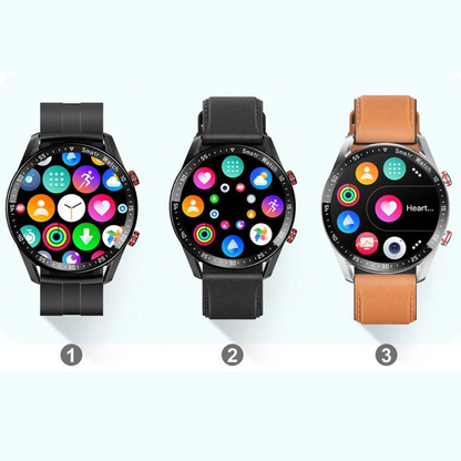 Smartwatch met Lautsprecher, Bluetooth en Fitnessfuncties – Luxe Design voor Sport en Dagelijks Gebruik