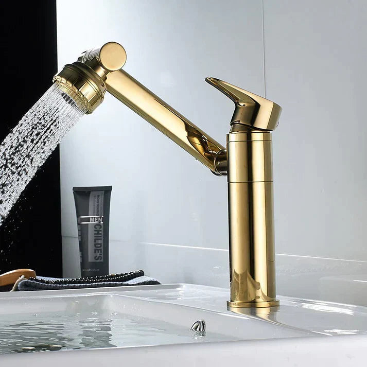 Flexibele Kraanuitloop met 1080° Rotatie – Waterbesparing en Uitzonderlijke Bewegingsvrijheid