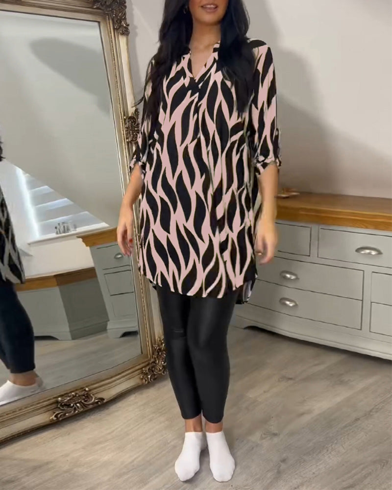 Damesblouse Elegante Klassieke Stijl voor Vrouw