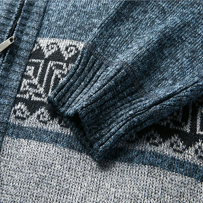 Gebreid Vest Heren Warme Wintertrui - StudioMarella