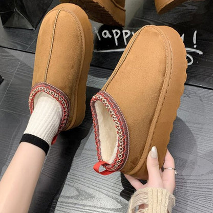 Vrouwensneeuwlaarzen Warm en Waterdicht Chunky