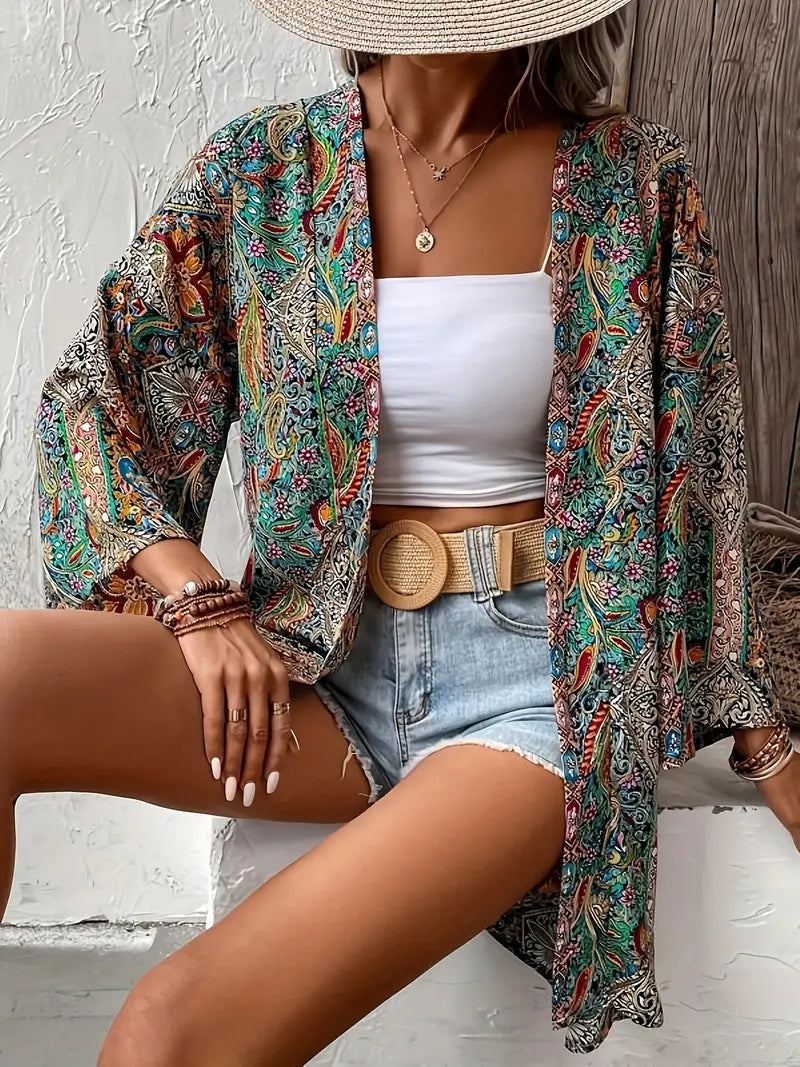 Dames Cardigan Grof Gebreid Boheemse Stijl