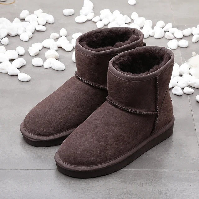 Dames Winterboots Waterdicht Fleece Gevoerd Warme Laarzen