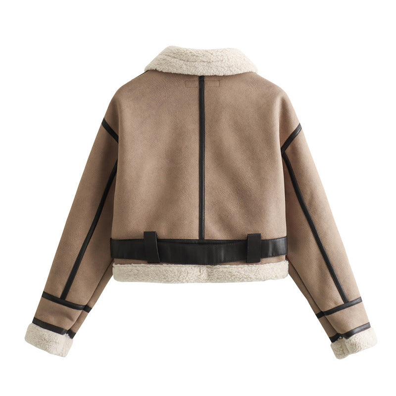 Dames Teddyjas Warme Pilotjas met Voering