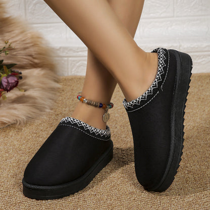 Dames Pantoffels Zacht en Warm met Fleece Voering