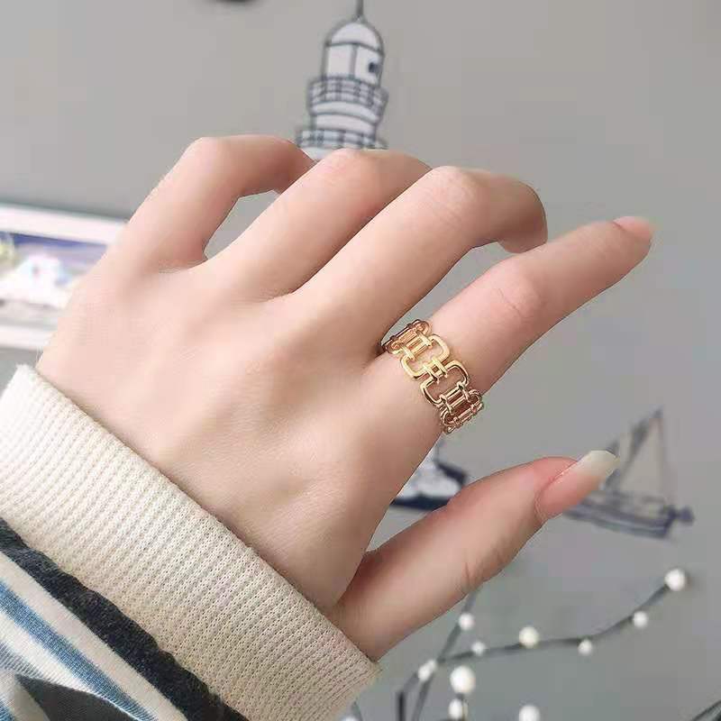 Dames Verstelbare Armband Met Open Schakelring Trendy - StudioMarella
