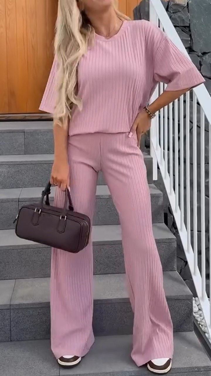 Zachte Lounge Set voor Vrouw Tweedelig Comfortabel