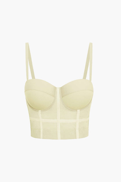 Bh-top met Beugelcups en Mesh voor Vrouw