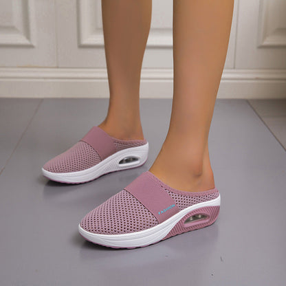 Dames Comfortabele Orthopedische Sneaker Mesh Loop Schoen