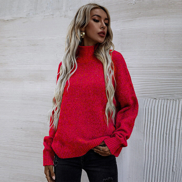 Dames Trui Rond Hals Gebreid Elegante Basisstijl