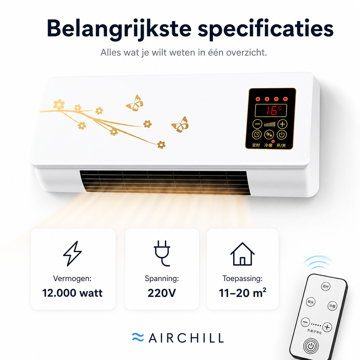 Draagbare 3-in-1 Luchtkoeler met Verdampingstechnologie – USB Ventilator Bevochtiger voor Bureau Nachtkastje