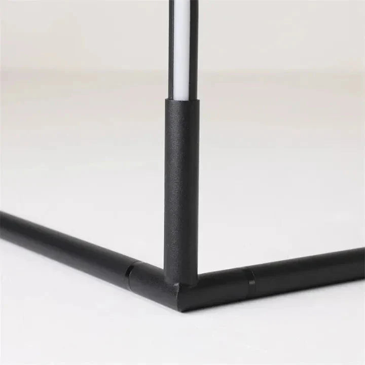 Staande Lamp LED Dimbaar 3 Lichtkleuren Afstandsbediening 142cm Aluminium Hoeklamp Woonkamer Slaapkamer 3000K 4000K 6000K Sfeerverlichting Zwart Wit