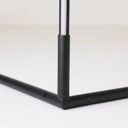 Staande Lamp LED Dimbaar 3 Lichtkleuren Afstandsbediening 142cm Aluminium Hoeklamp Woonkamer Slaapkamer 3000K 4000K 6000K Sfeerverlichting Zwart Wit