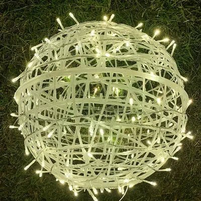 LED Lichtbol Buiten Waterdicht 20cm IP65 Warm Wit Tuinverlichting
