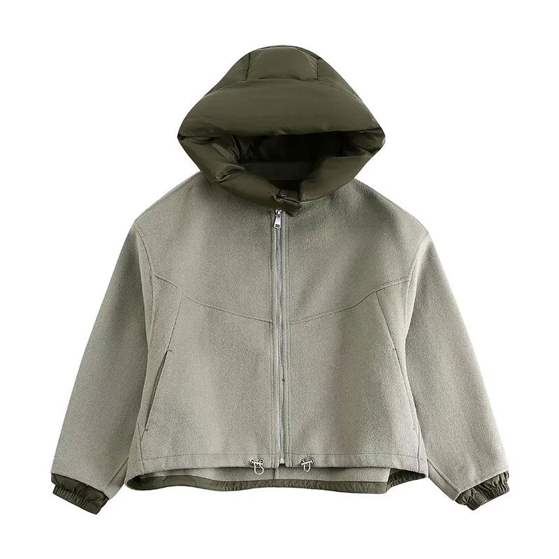 Dames Oversized Jas Capuchon Stoer en Stijlvol