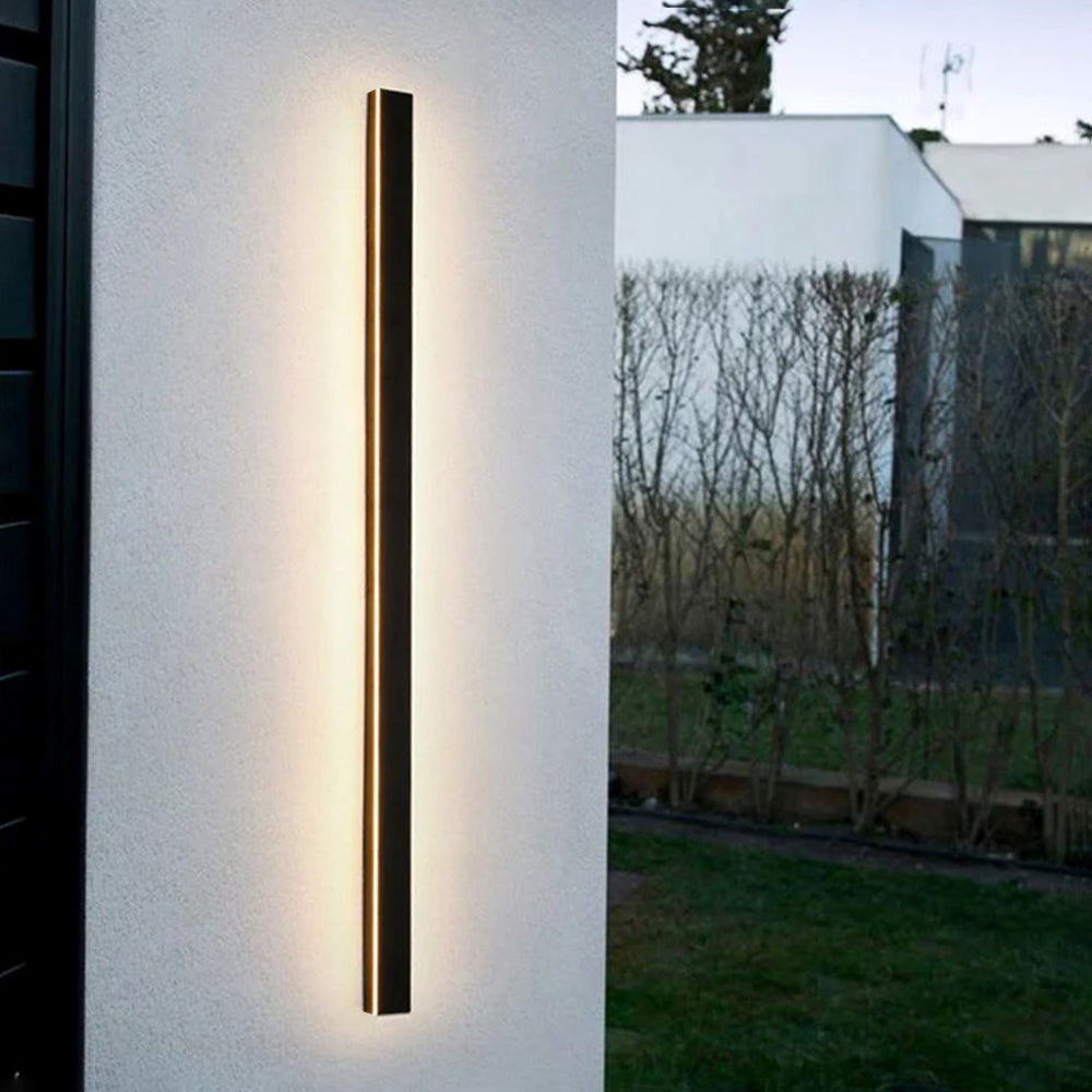 Buitenlamp Wandlamp LED Zwart Aluminium IP65 30-200cm Modern