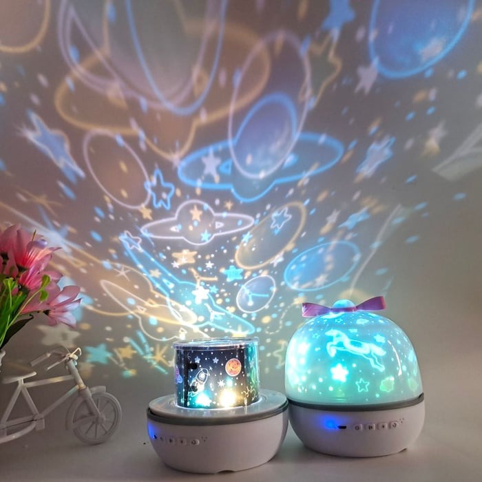 Sterrenhemel Projector voor Kinderen – Creëert Magische Sfeer met Sterren en Sterrenstelsels