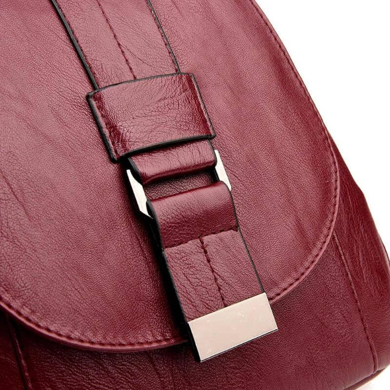 Leren Damesrugzak Elegant Design Praktisch Schoudertas Dagelijks Gebruik Mode Accessoire Veelzijdig Stijlvol