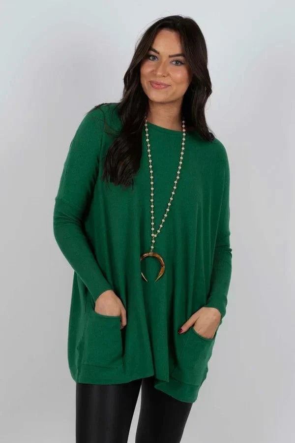Damestrui Lange Mouwen Comfortabel Casual Model